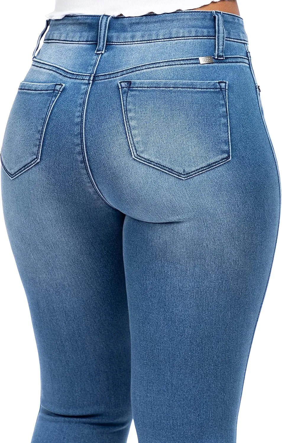 1822 Denim Women's High-Rise Stretch Ankle Skinny Butter Jeans, Lennox