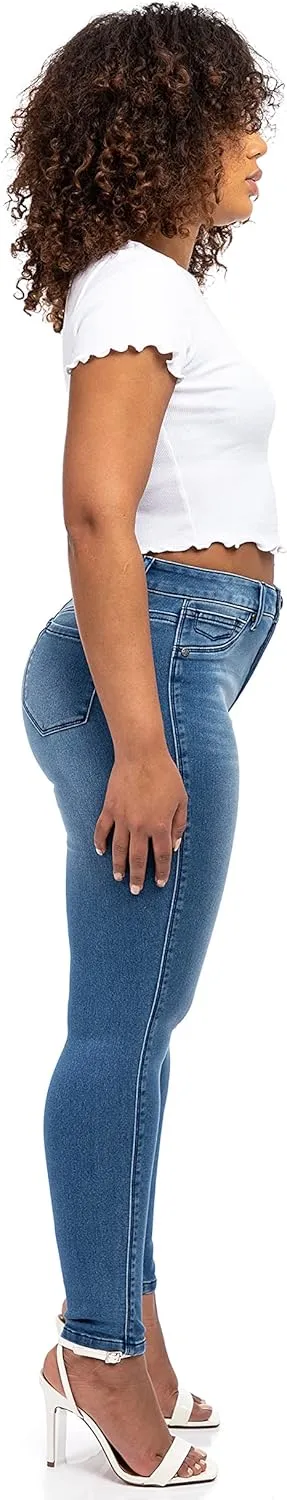 1822 Denim Women's High-Rise Stretch Ankle Skinny Butter Jeans, Lennox