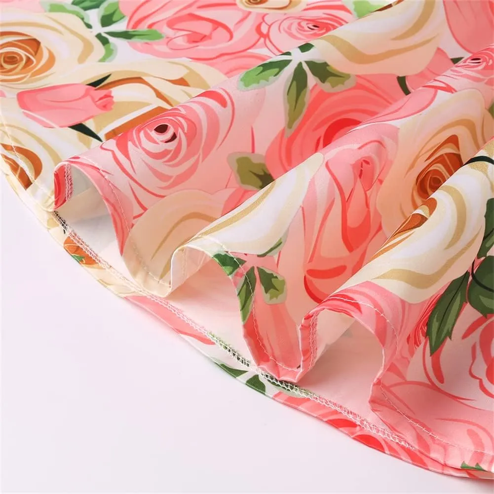 2T-9T Off Shoulder Flower Girls Dress Pageant Party Floral Formal Dresses