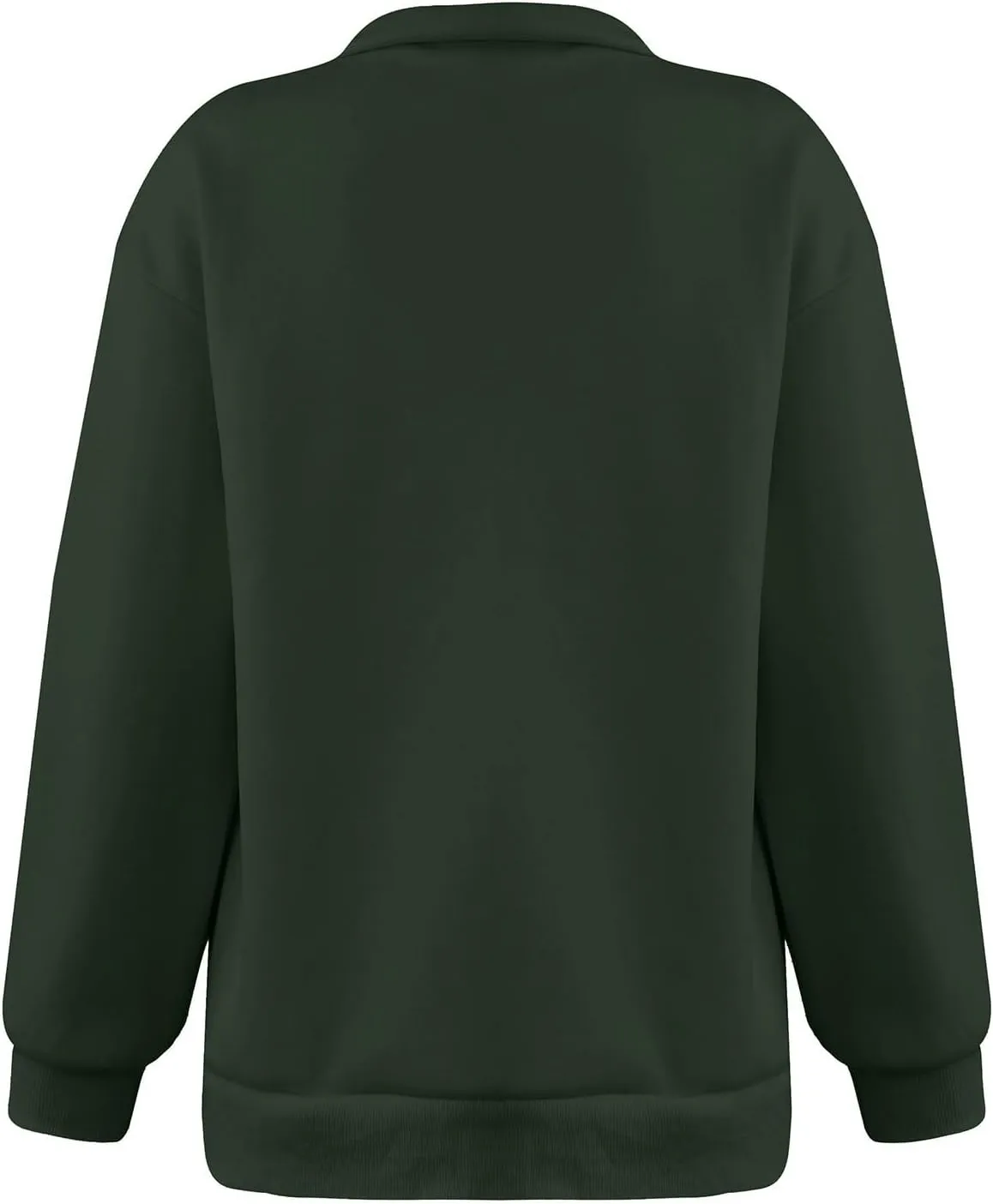3/4 Zip Pullover Womens Oversized Sweatshirt Comfy Fleece Baggy Sweatshirts Long Sleeve Cute Sweat Shirt Fall Clothes