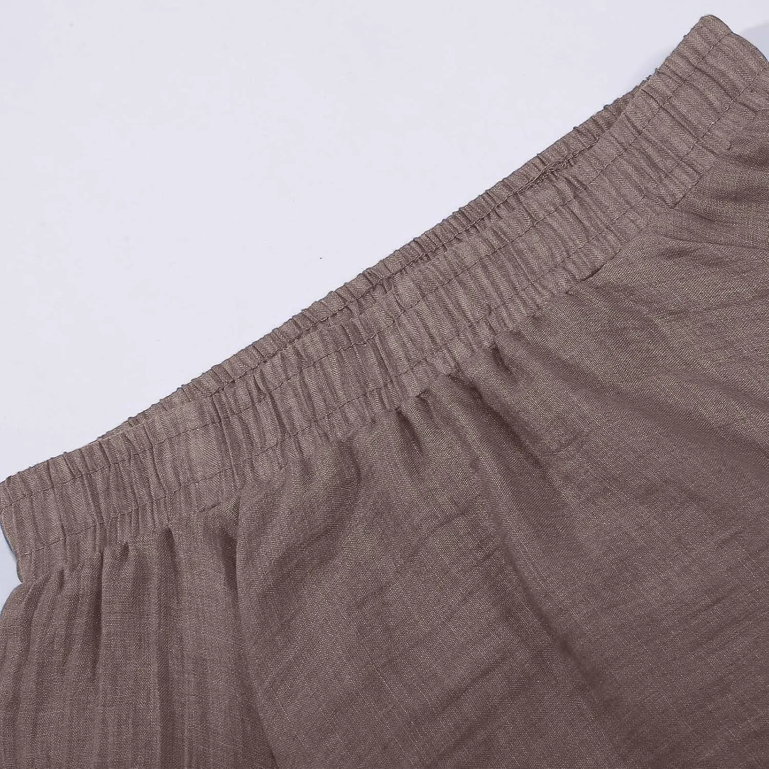 A Line Skirt for Women Trendy Flared High Elastic Waist Solid Loose Summer Pleated Long Skirts for Vacation Streetwear