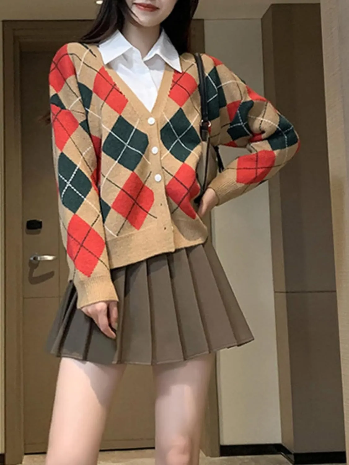 ALCEA ROSEA Womens Pleated Mini Skirts High Waisted A-Line Skirts for Skater Tennis School Cheerleader Short Skirts 7859