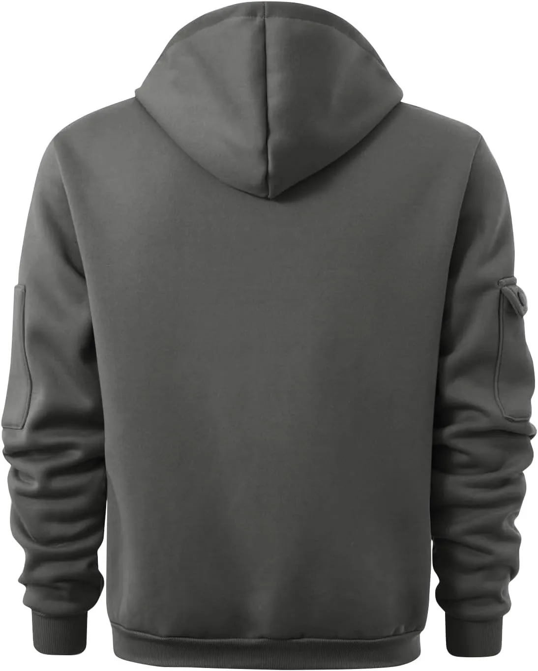 Azeralia Hoodies for Men Long Sleeve Half Zipper Pullover Printed Drawstring Oversized Sweatshirt Casual Loose Outfits