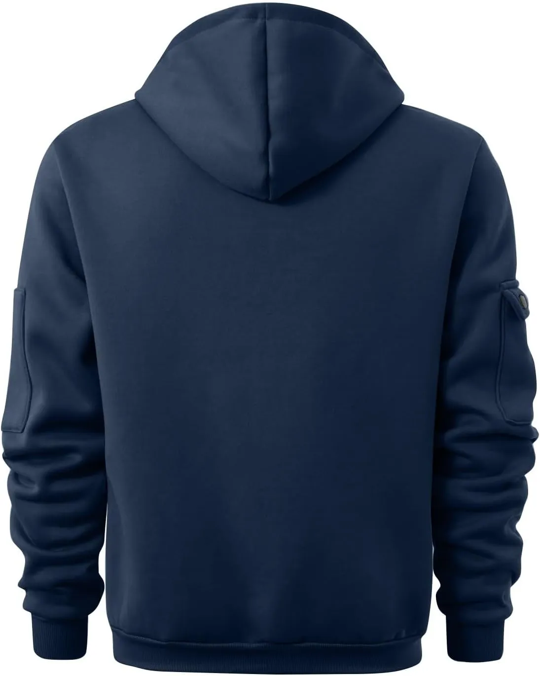 Azeralia Hoodies for Men Long Sleeve Half Zipper Pullover Printed Drawstring Oversized Sweatshirt Casual Loose Outfits