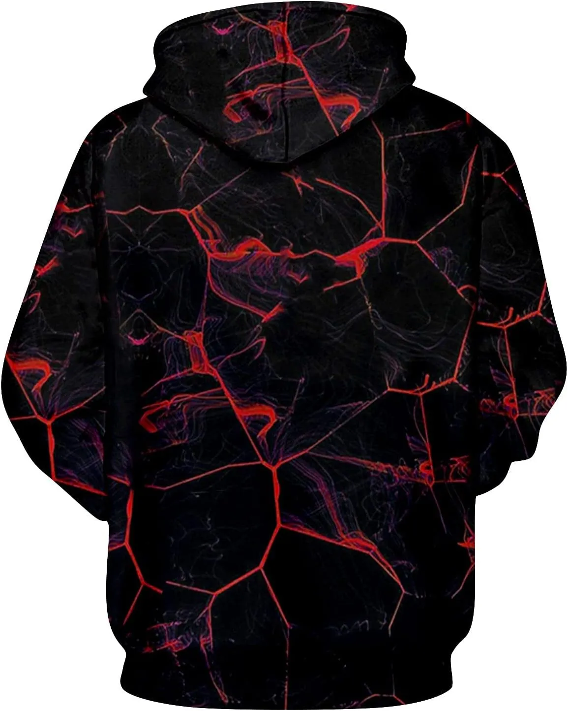Big And Tall Hoodies For Men Mens Hooded Sweatshirt Casual 3D Printed Long Sleeve Pullover Loose Hoodie Top Happy Hoodies