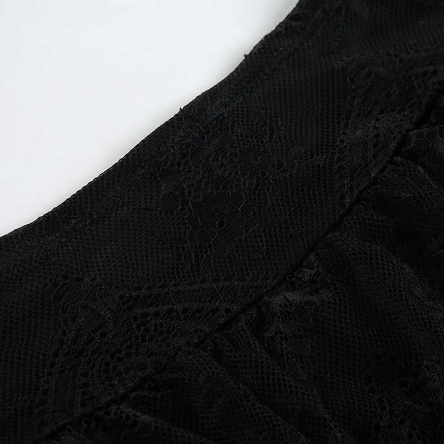 Boho Skirts for Women Summer Trendy Low Rise Y2K Elastic Waist Mesh Sheer Pleated Lightweight Mini Skirts