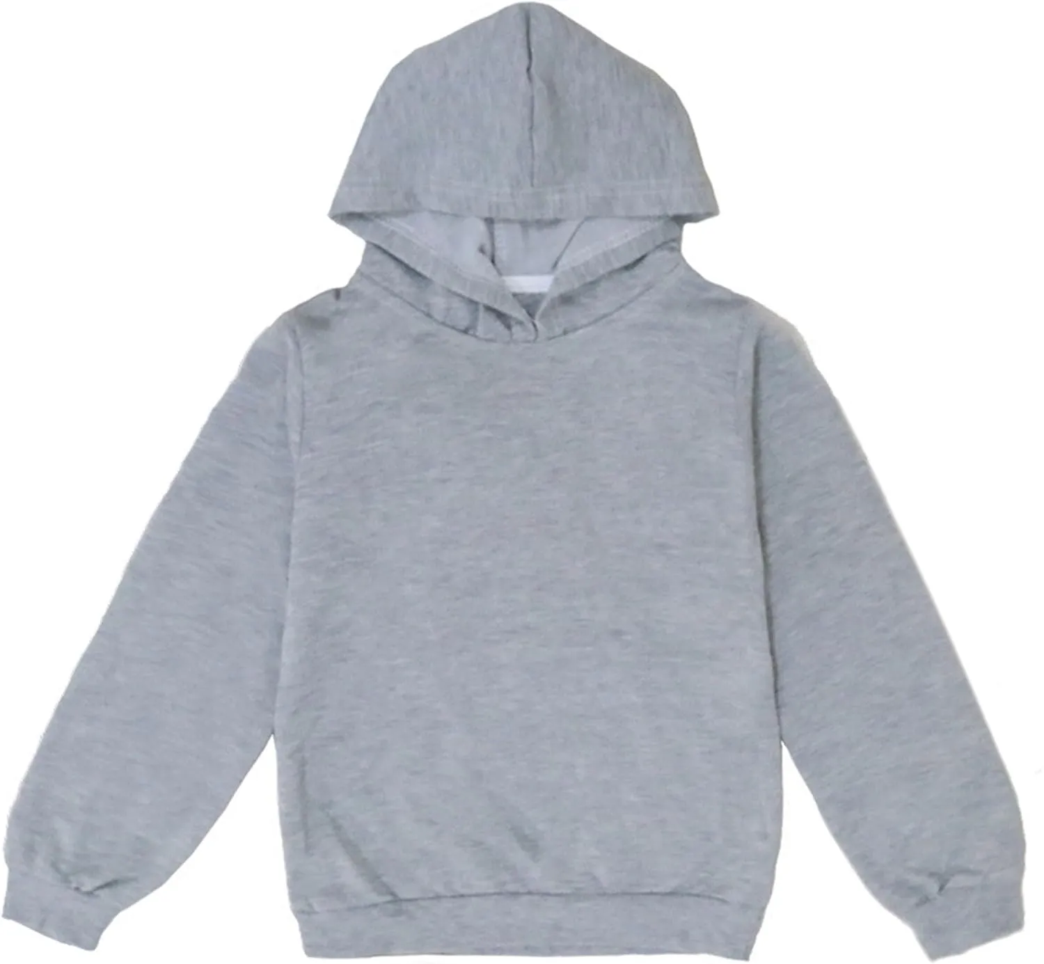 Boys Girls Crewneck Sweatshirts Kids Cotton Solid Pullover Long Sleeve Hoodie Shirt Tops School Spring Fall Clothes
