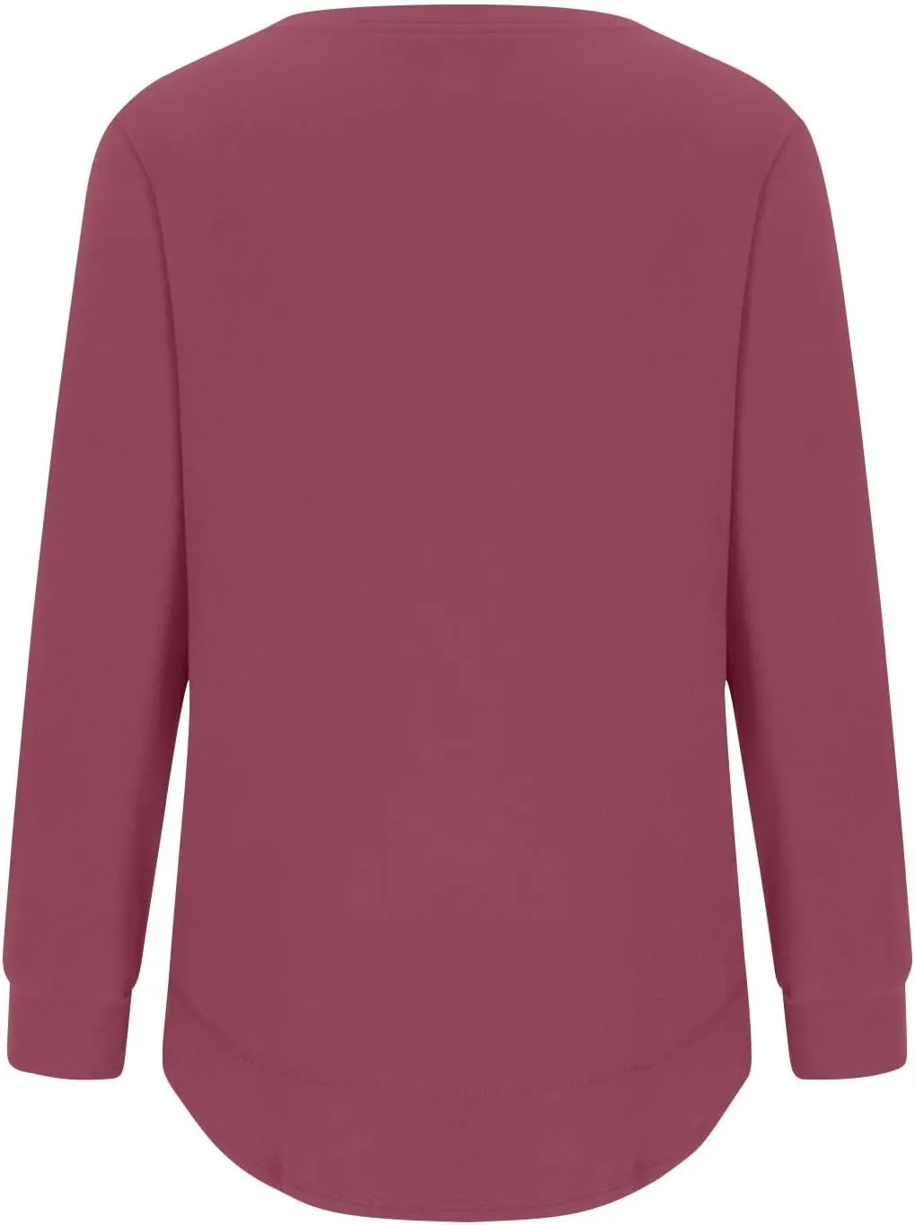 Crewneck Sweatshirt for Women Casual Long Sleeve Solid Color Pullover Tops Trendy Fleece 2024 Fashion Fall Tunic Tops