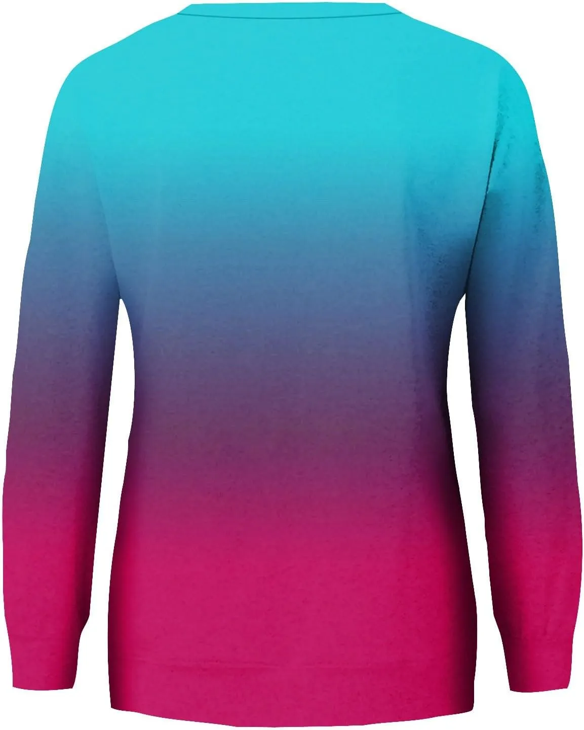 Cute Long Sleeve Tops For Women Work Crewneck Tops Fall Stretch Sweatshirts Floral Print T-Shirts Trendy