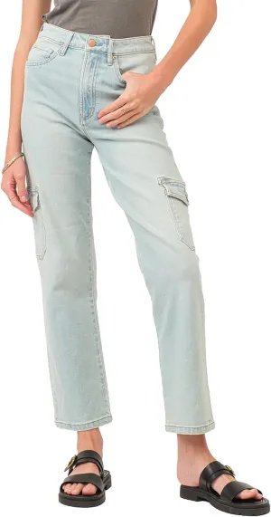 DEAR JOHN 90's Women's Jeans Straight Leg High Rise Ankle Inseam