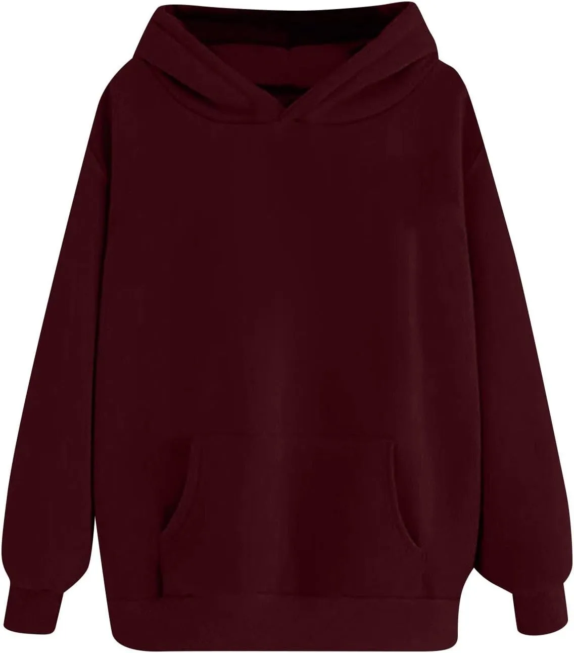 Fall Sweatshirts, Womens Oversized Sweatshirts Pullover Hoodies Fleece Sweaters Long Sleeve With Pockets Winter Fall