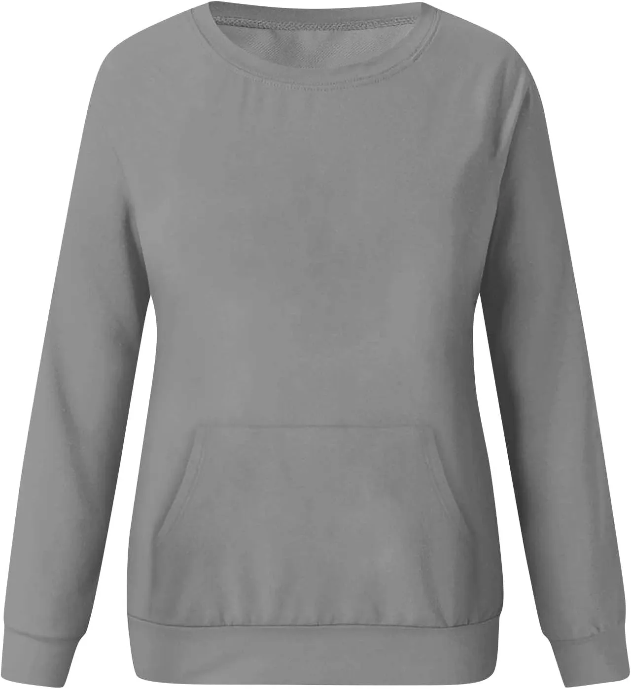 fanmpghleoo Oversized Crewneck Sweatshirt Women Fleece Lined Drop Shoulder Sweatshirts No Hood Trendy Comfy Workout Hoodie