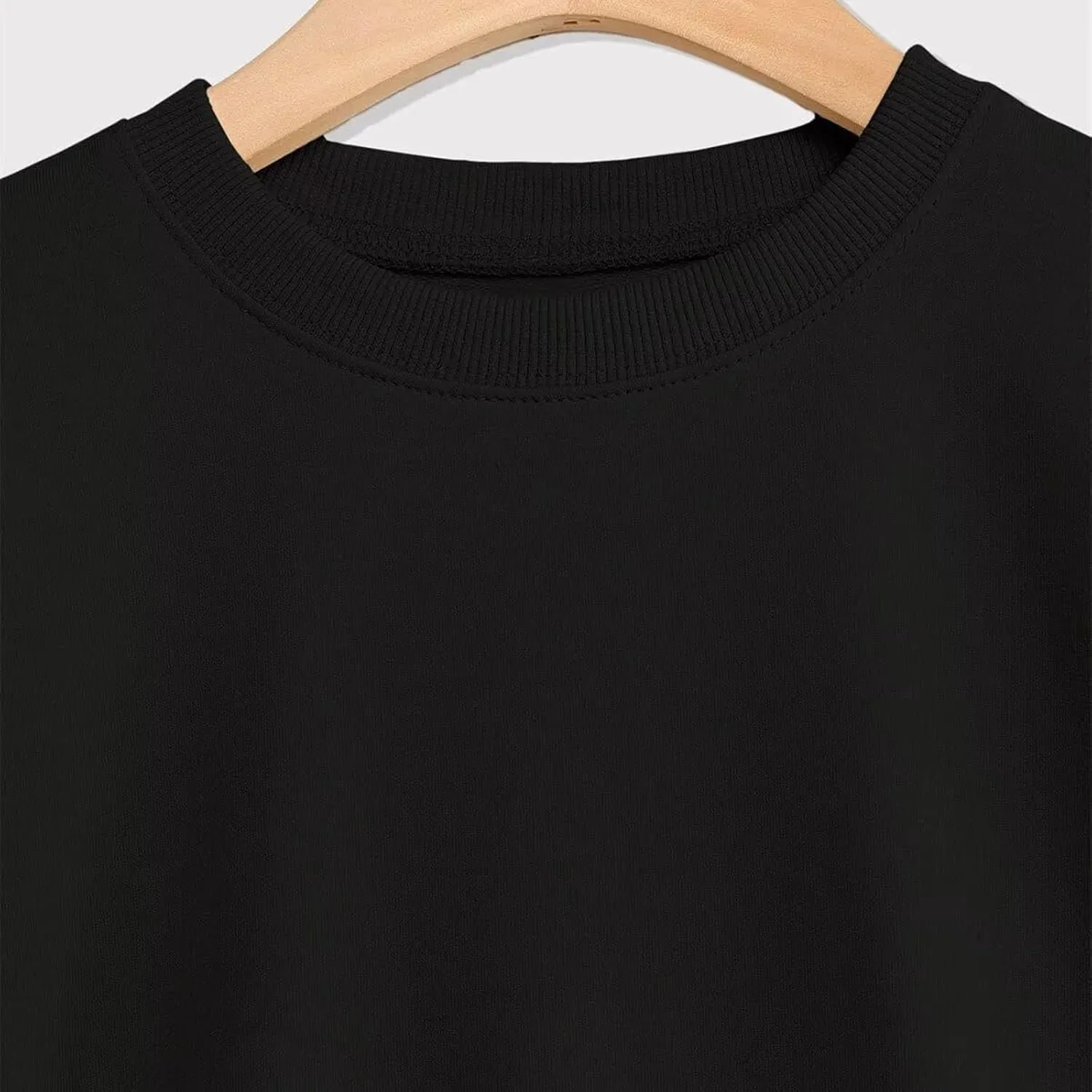 Fashion Sweatshirt for Women Funny Letter Print Regular Fit Long Sleeve Crewneck Pullovers Lightweight Hoodless Tops