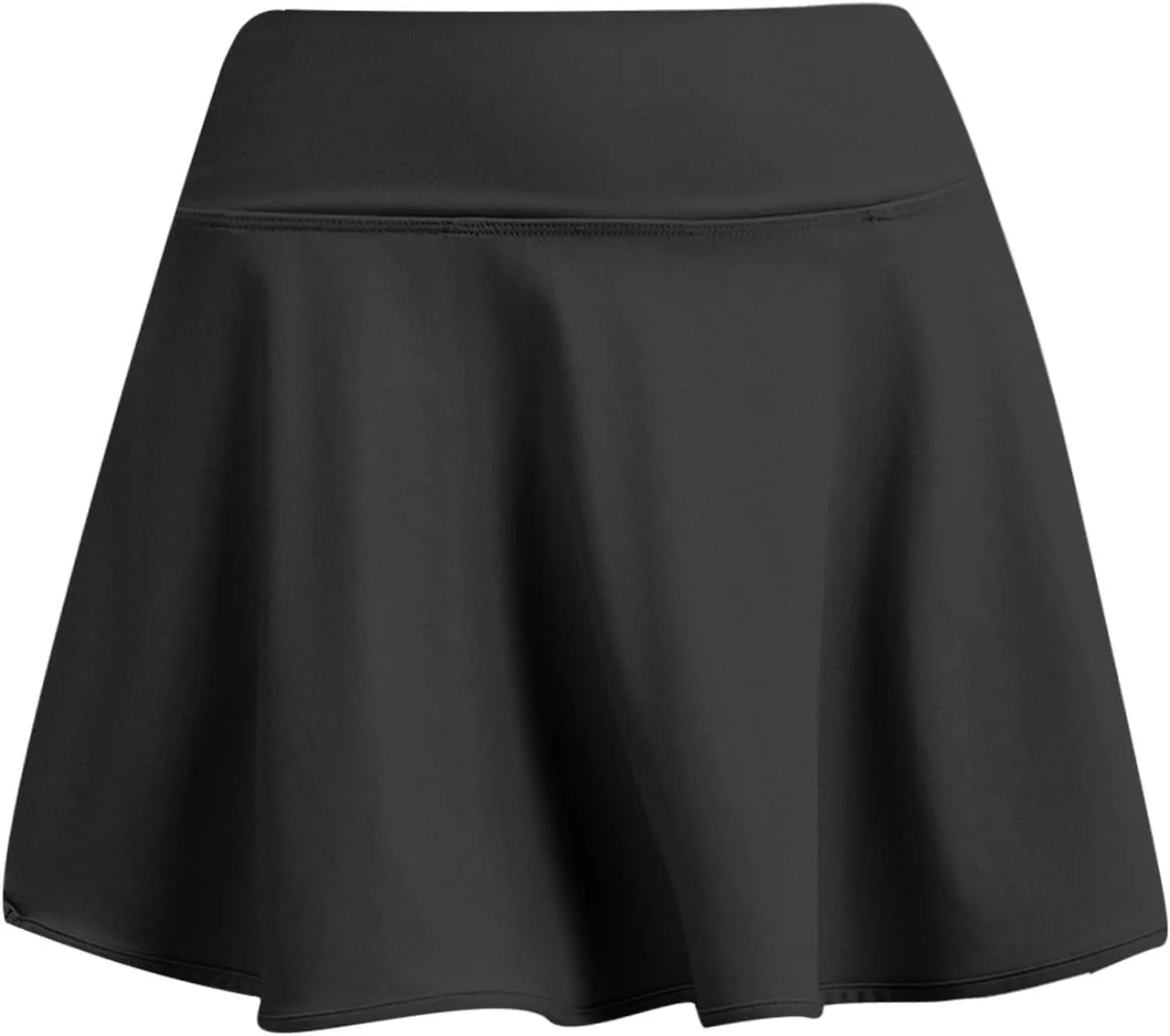 Flowy Shorts for Women Casual Boho Ruffle Cute Summer Y2k High Waist Stretchy a Line Pleated Casual Skater Skirt