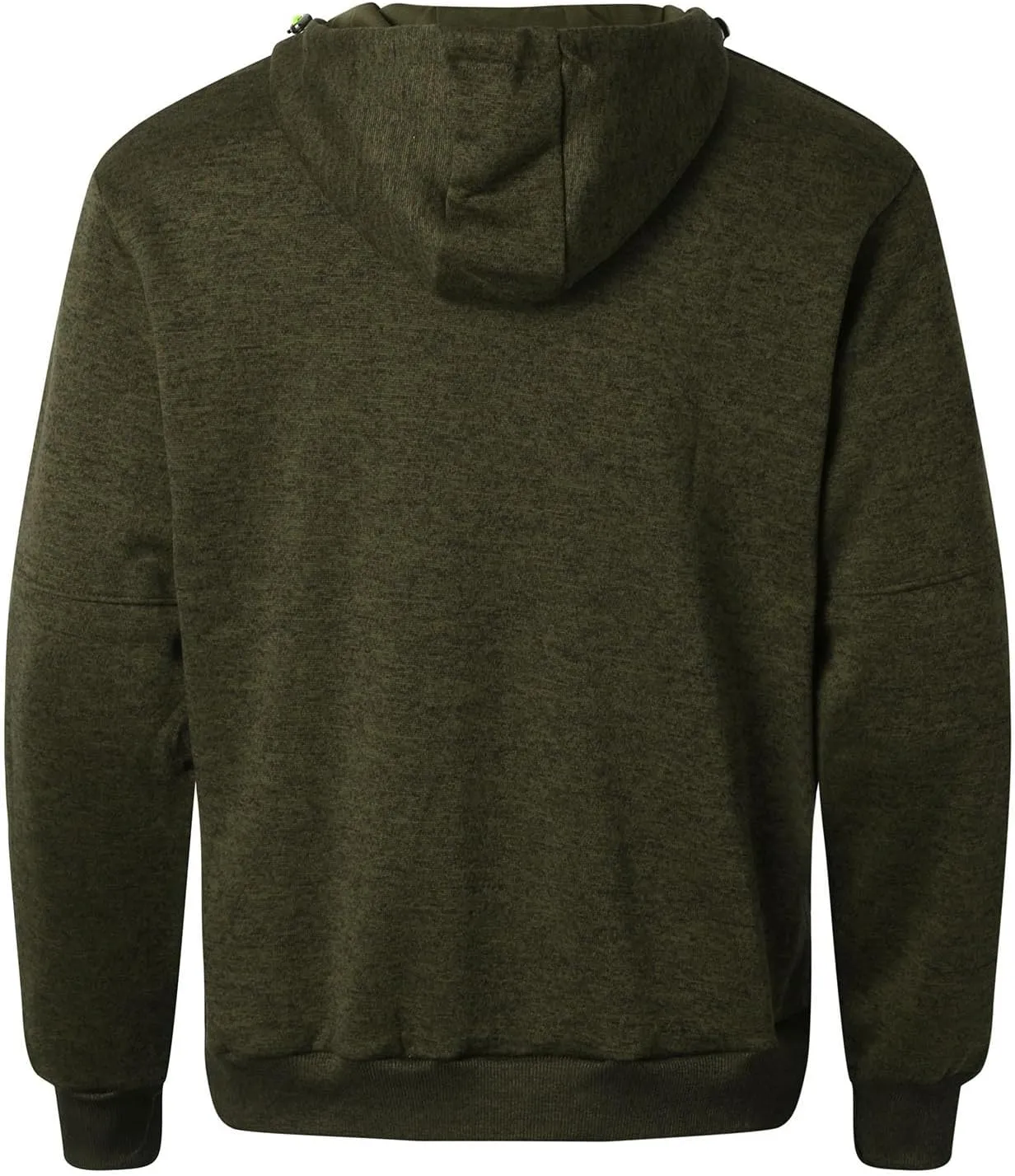 Fxbar Men Hoodies Casual Coat for Men with Zip Pockets Full Zip Long Sleeve Sweatshirt Sports Hooded Jacket with Pockets