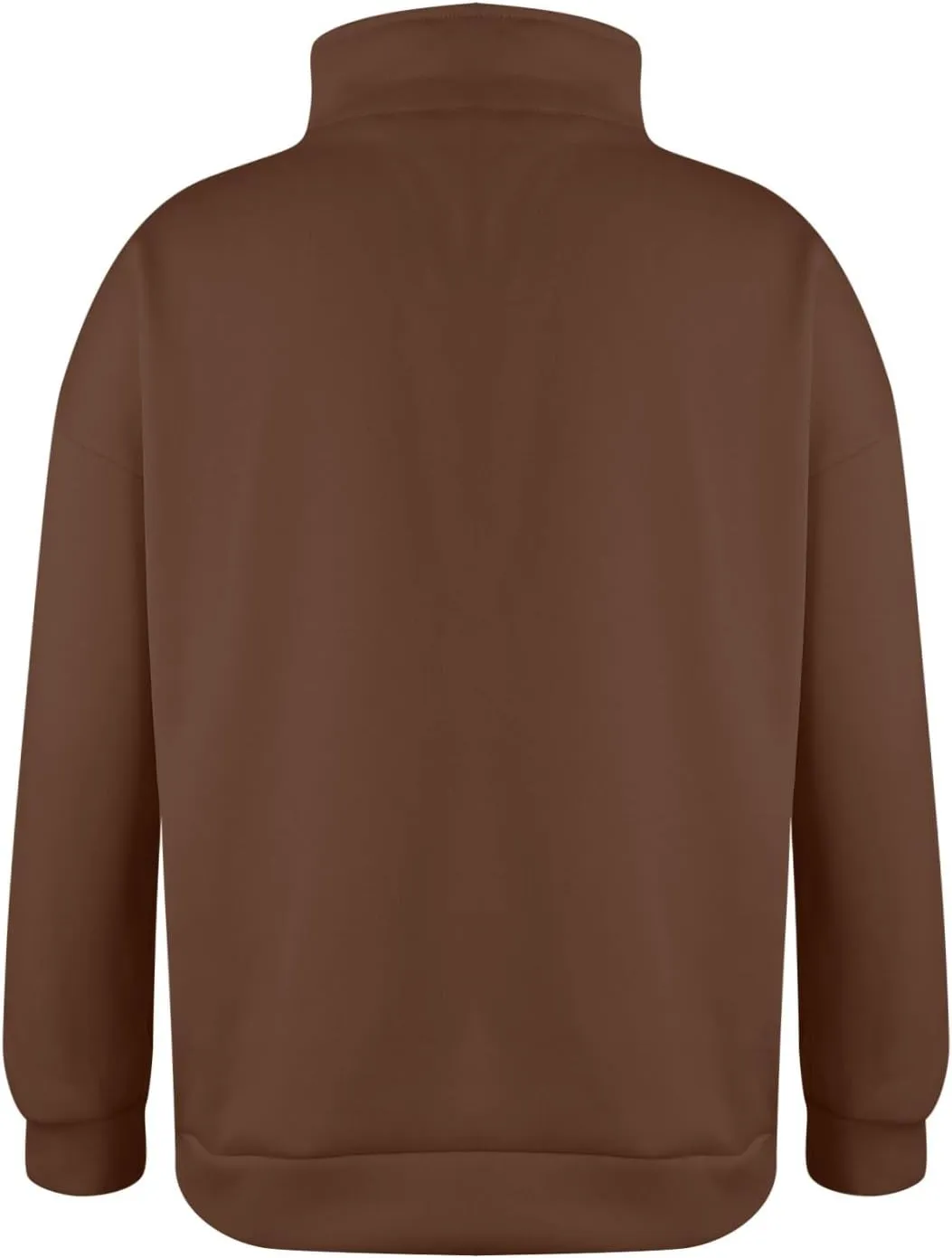 Half Zip Up Hoodies For Women Crop Women's Fall Sweatshirt Long Sleeve Kangaroo Pocket Pullover Tops Loose Fit Sweatshirts