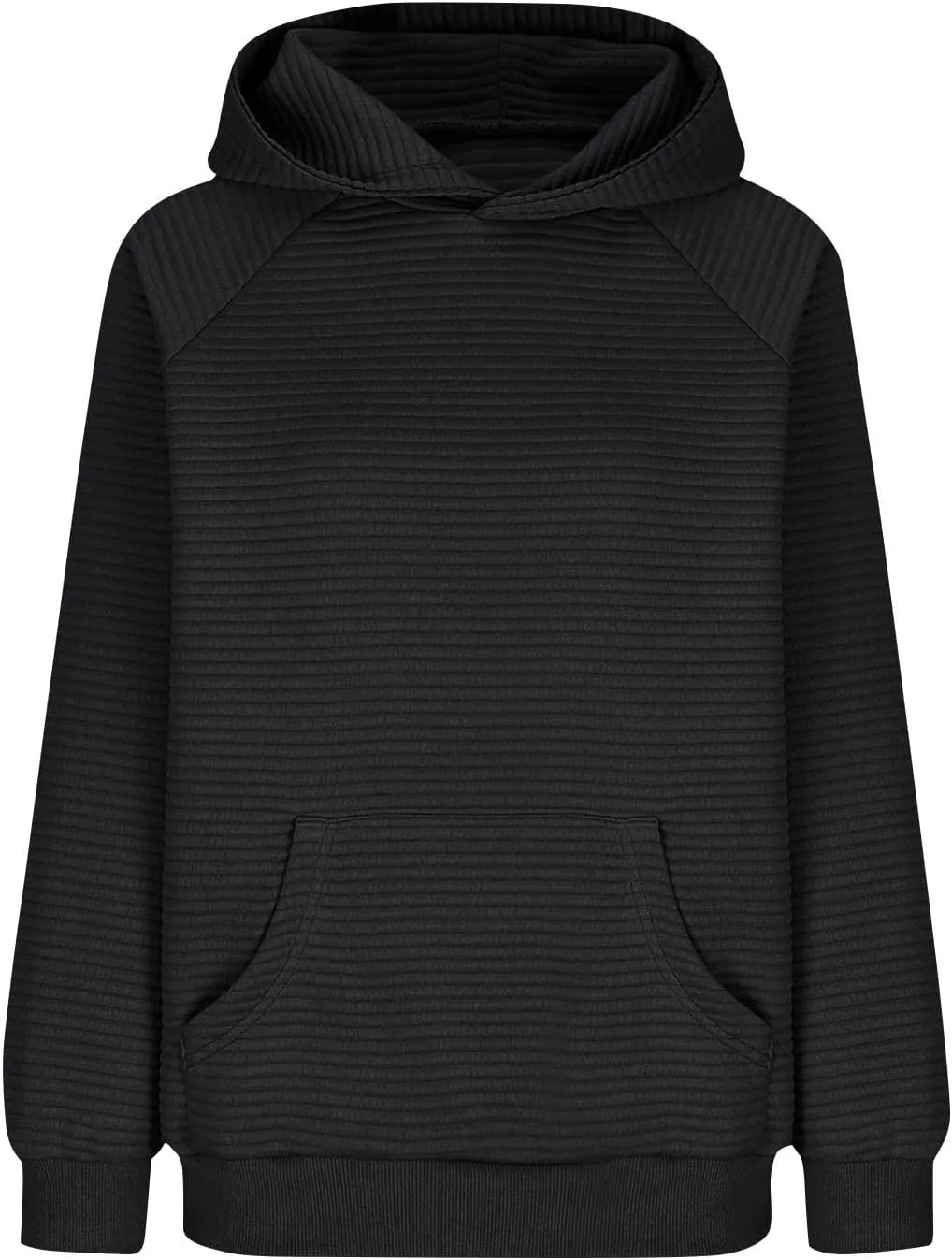 Hoodies For Teen Girls Long Sleeve Western Sweatshirts Knit Fall Sweaters Casual Solid Tunic Pullover With Pocket