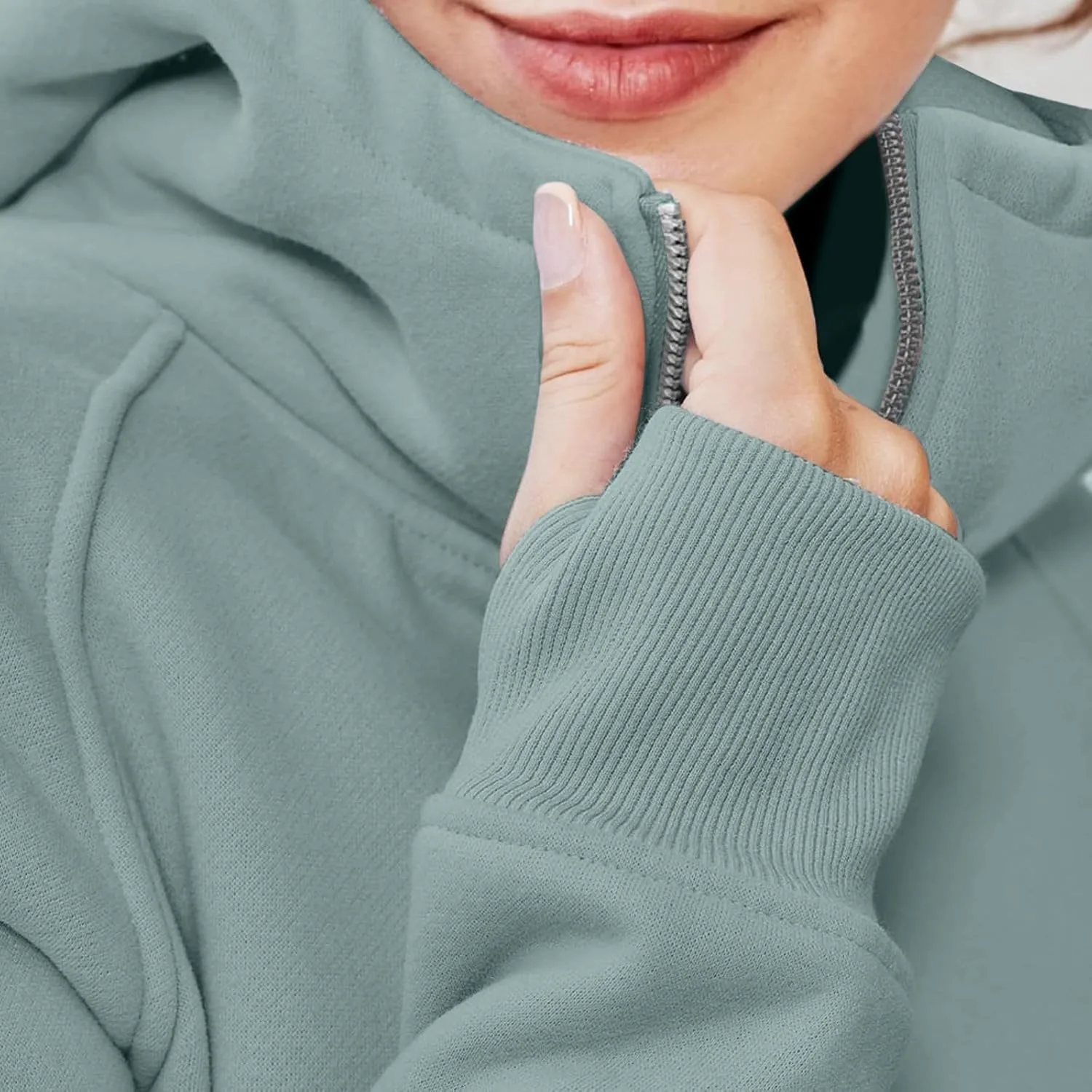 Hoodies for Women Womens Zip Up Hoodies Cropped Sweatshirts Fleece Jackets Fall Outfits Casual Hooded Y2k Tops