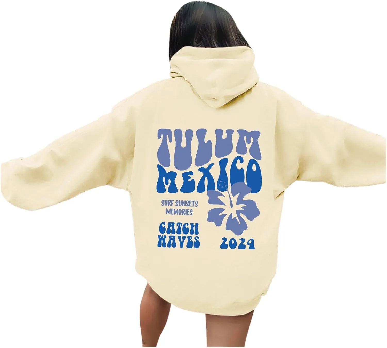 𝓟ink 𝓟om 𝓟uff Hoodie Sweatshirts Women Casual Long Sleeve Hoodie Pullover Preppy Oversized Sweatshirt Tunic Tops