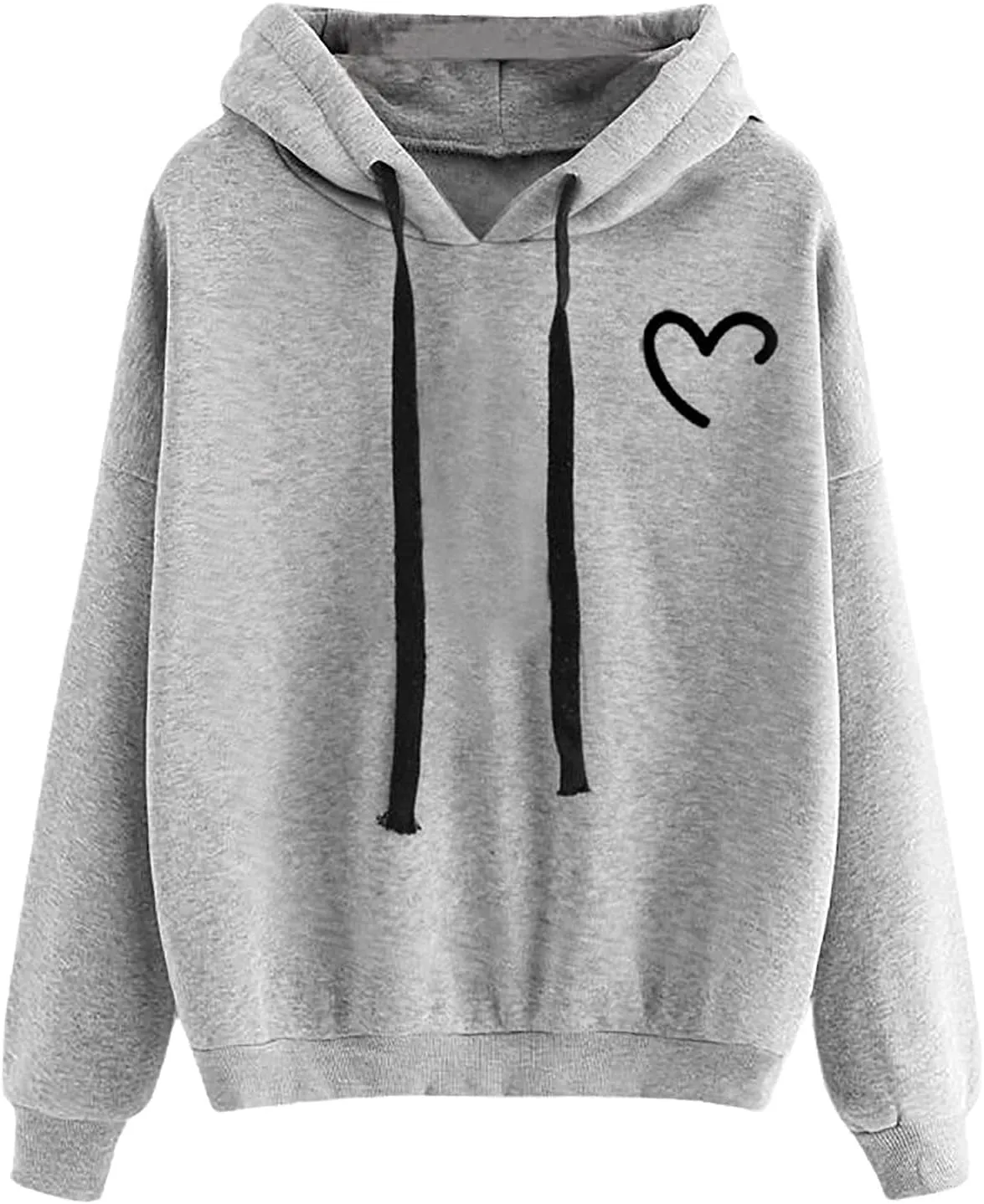 LCMTWX Casual Sweater Long-sleeved Hooded Printed Womens Women's Hoodies & Sweatshirts Short Zip up Hoodie Women