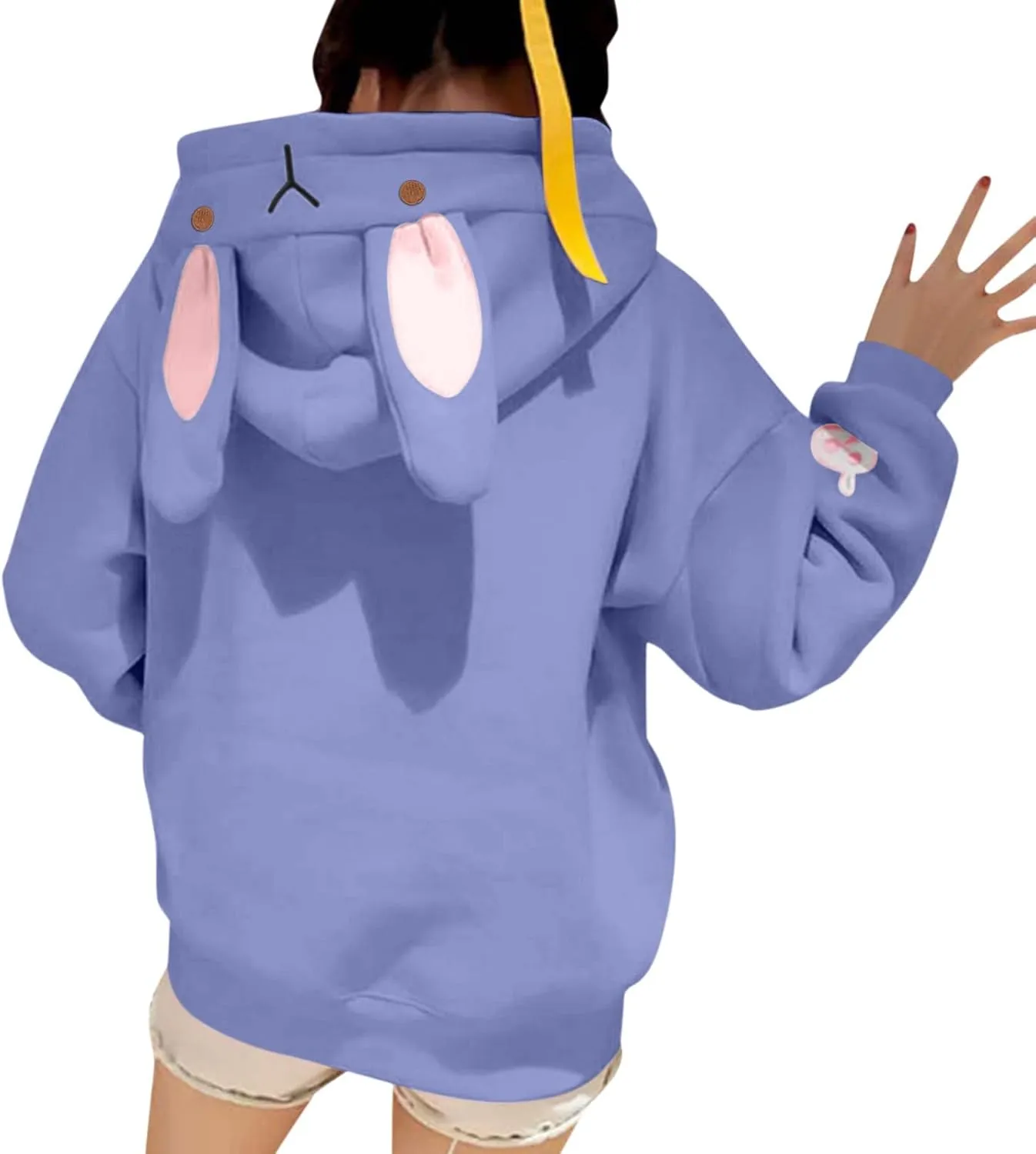 LCMTWX Sweatshirt Blanket Sweatshirts Women Top For Women Long Sleeve Vacation Casual Outerwear Bed Jacket for Women Fleece