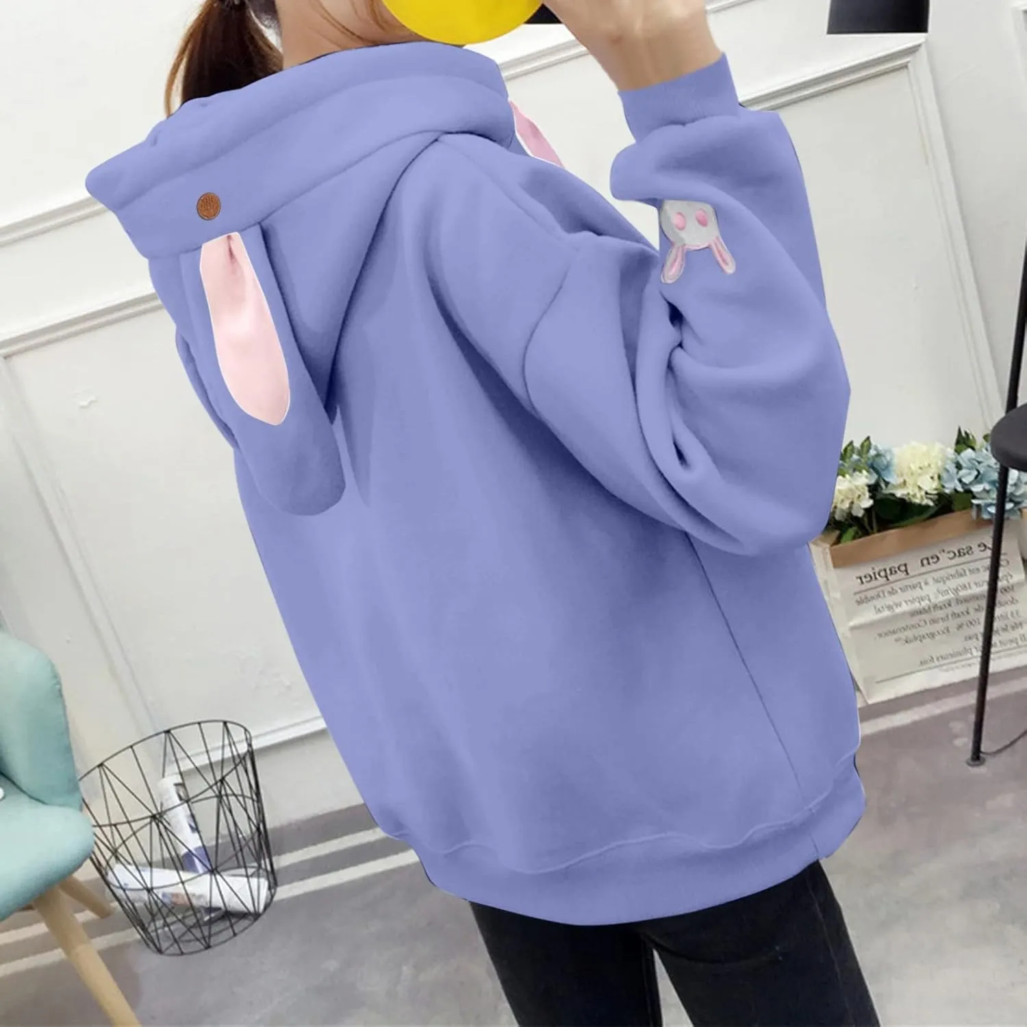 LCMTWX Sweatshirt Blanket Sweatshirts Women Top For Women Long Sleeve Vacation Casual Outerwear Bed Jacket for Women Fleece
