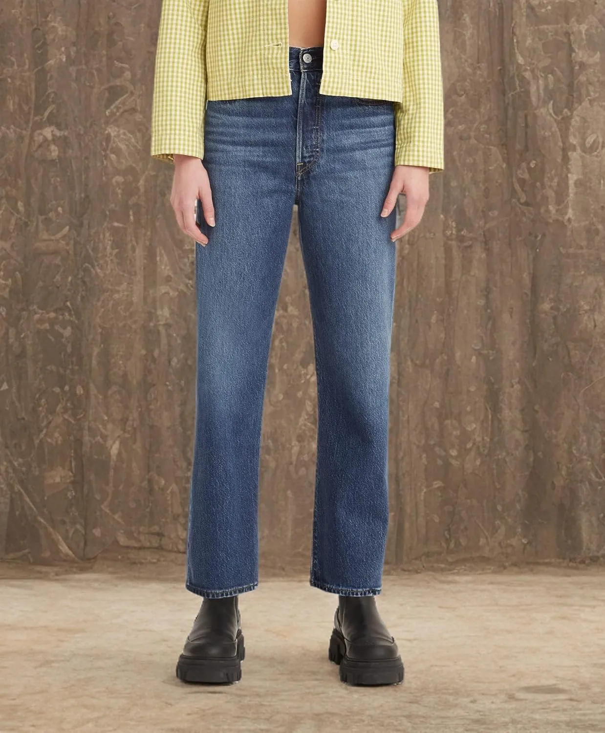 Levi's Women's Premium Ribcage Straight Ankle Jeans
