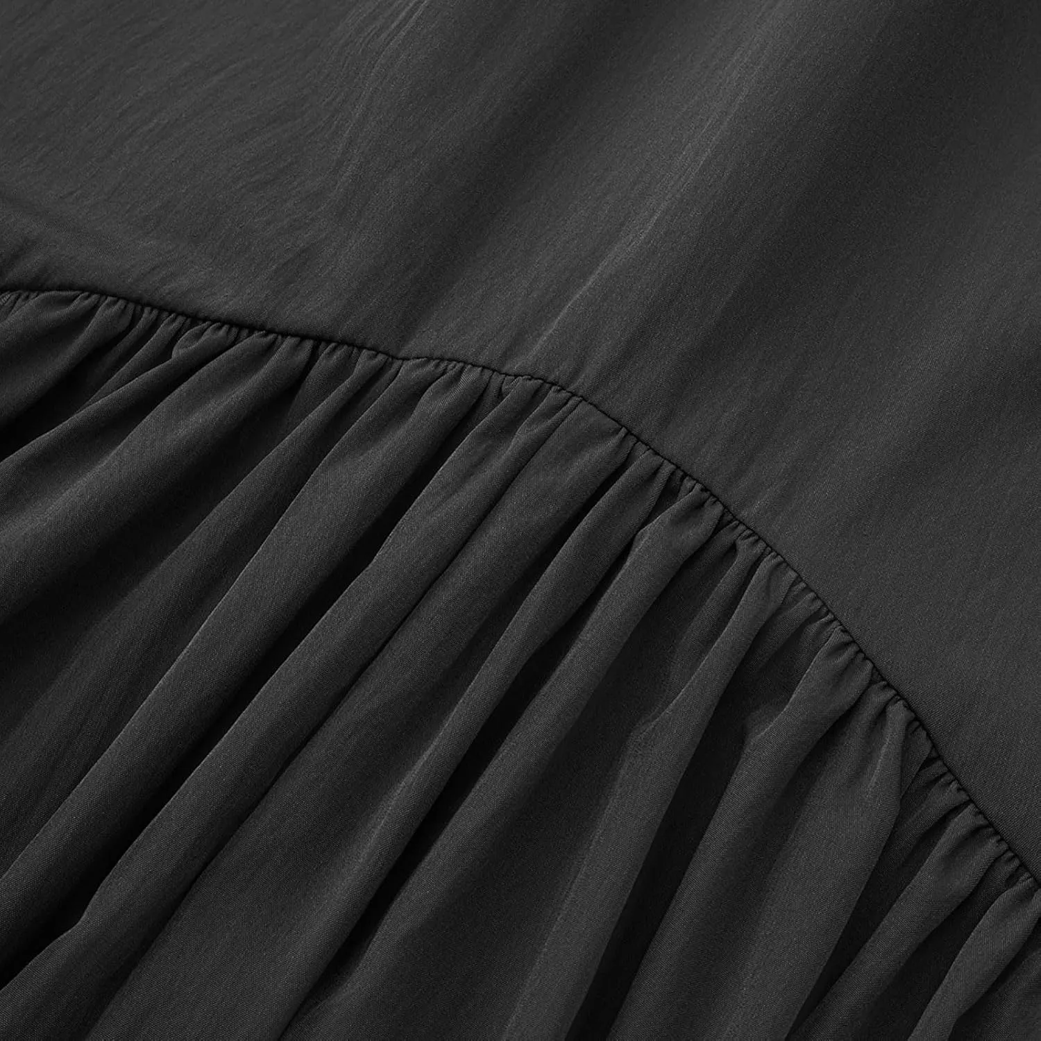 Long Skirts for Women Solid High Waisted Pleated Renaissance Skirt Casual Summer Fashion Flowy Tiered A-Line Skirts