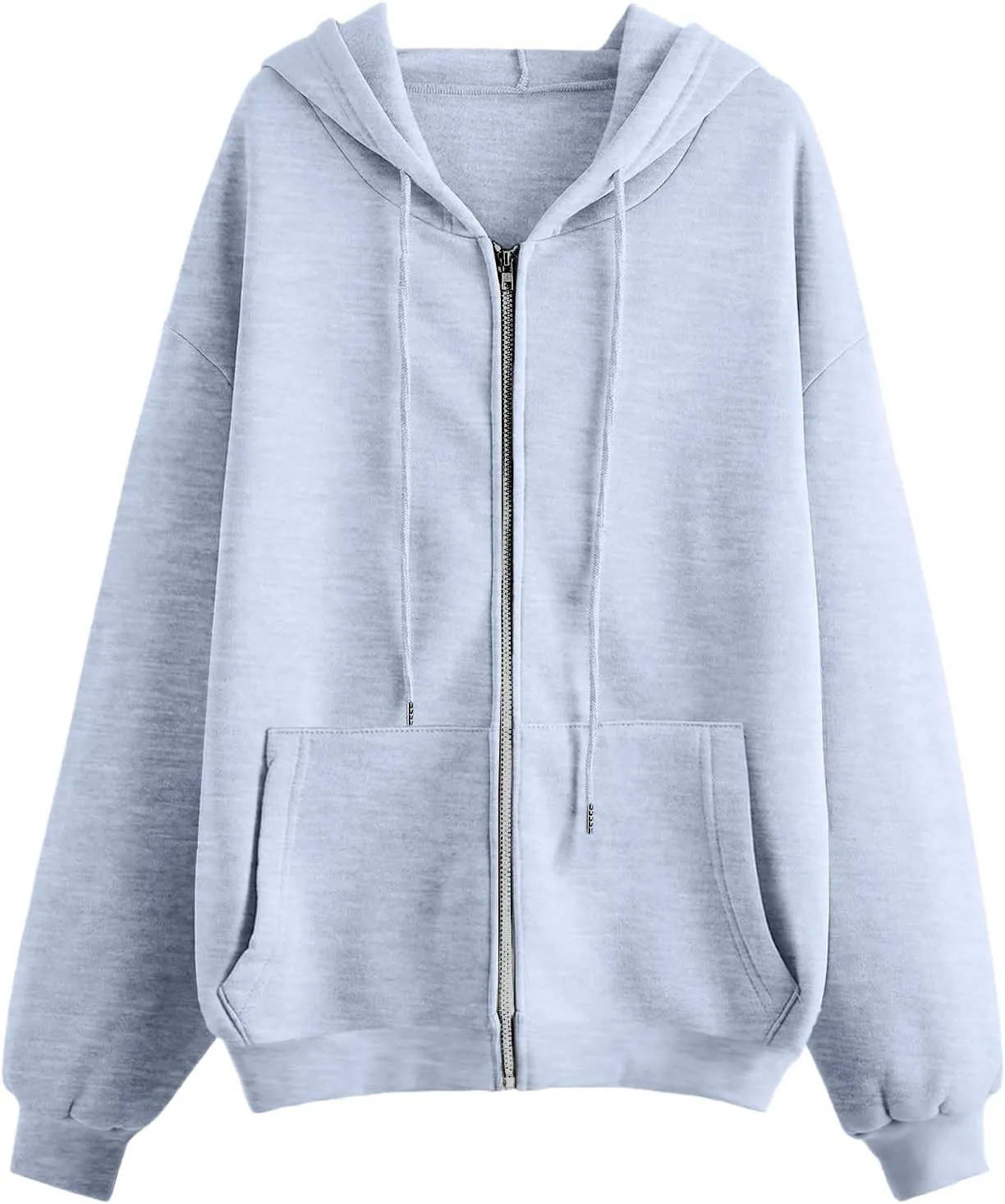 Masbird Womens Hoodies Zip Up Hoodies for Women Cropped Sweatshirts Fall Fashion Outfits 2024 Fleece Teen Girls Clothes