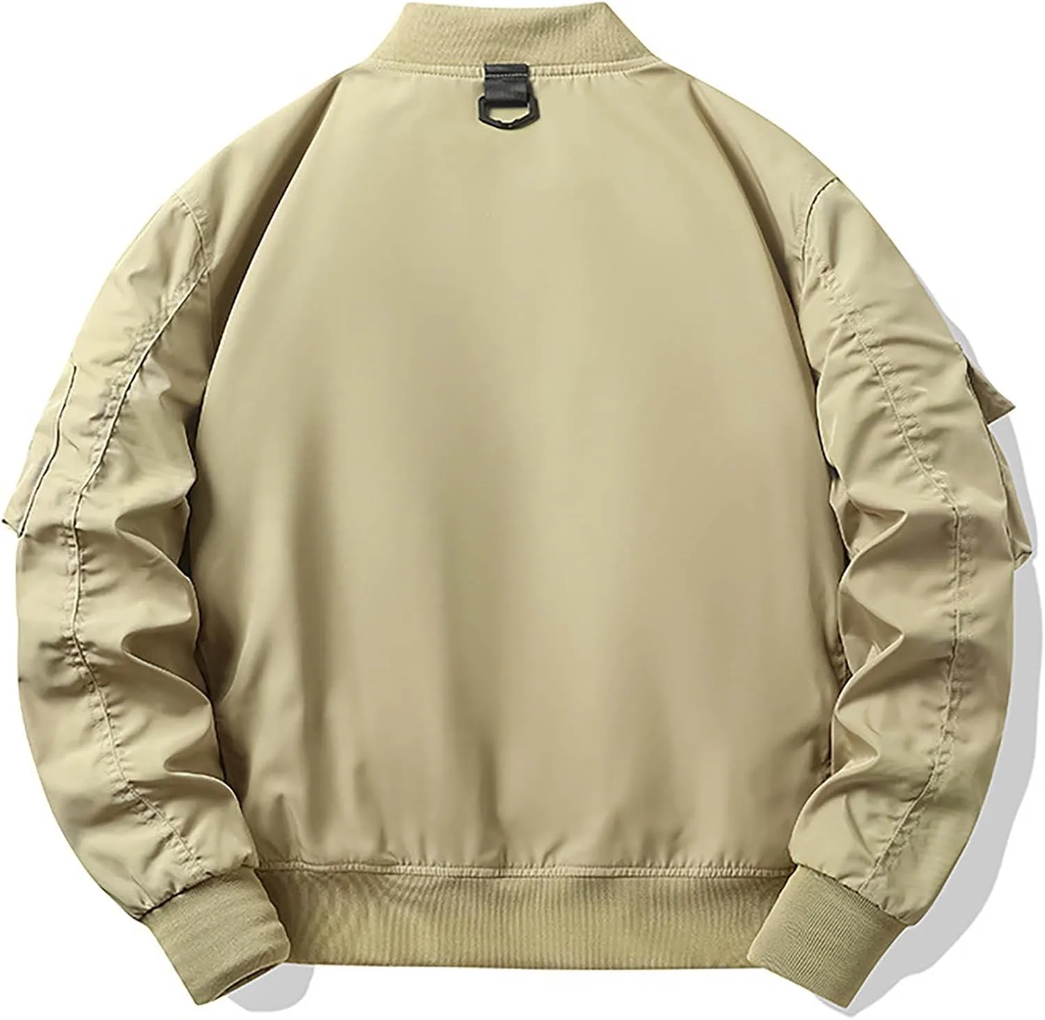 Men's Bomber Jacket Casual Fall Winter Military Coats Outwear Motorcycle Outdoor Flight Jackets with Multi Pockets