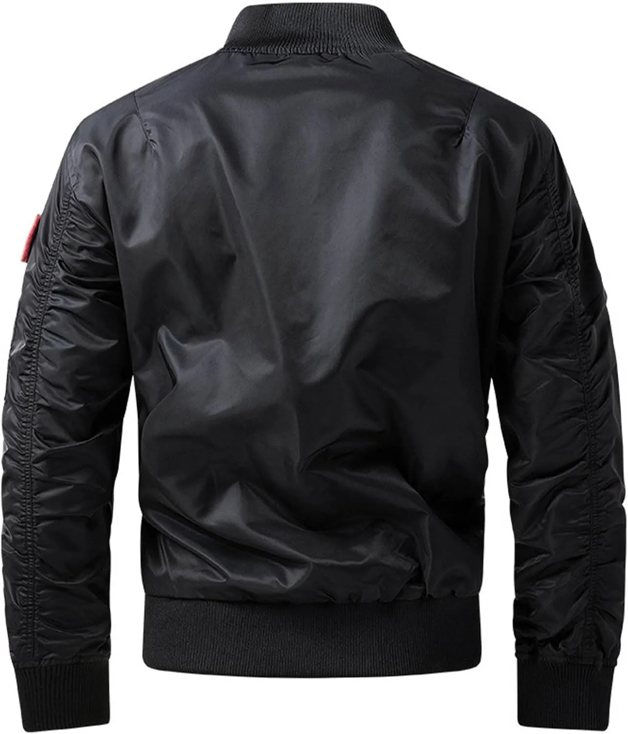 Men's Bomber Jacket Casual Fall Winter Military Coats Outwear Motorcycle Outdoor Flight Jackets with Multi Pockets