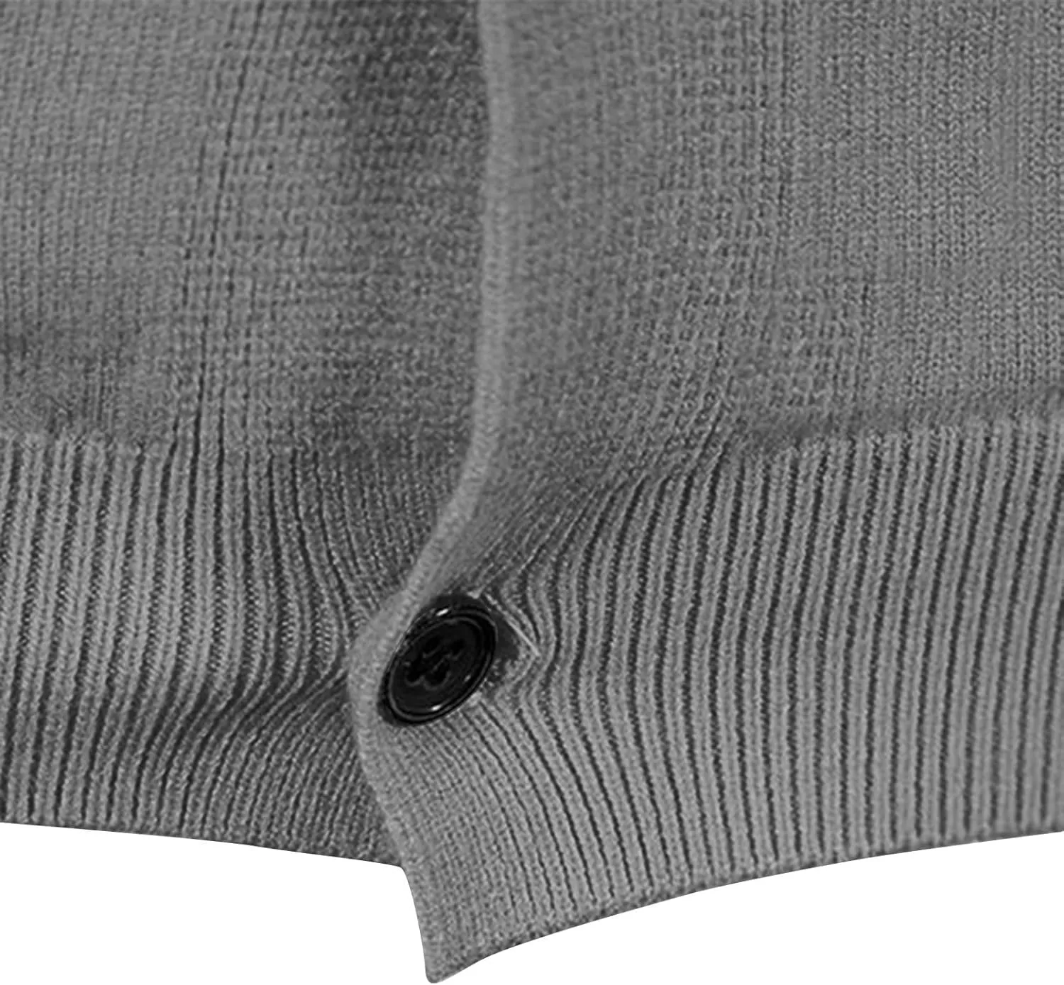 Mens Casual Slim Fit Cardigan Sweaters Long Sleeve V-Neck Basic Designed Cardigans Solid Button Down Knitted Sweater