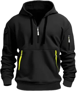 Men's Color Block Pullover Fleece Hoodie Men And Women Blouse Shirt Pullover Sweatshirts Casual Long Sleeve Shirts