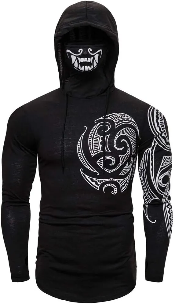 Men's Flag Sweatshirt - Cool Fleece Hoodie for Men