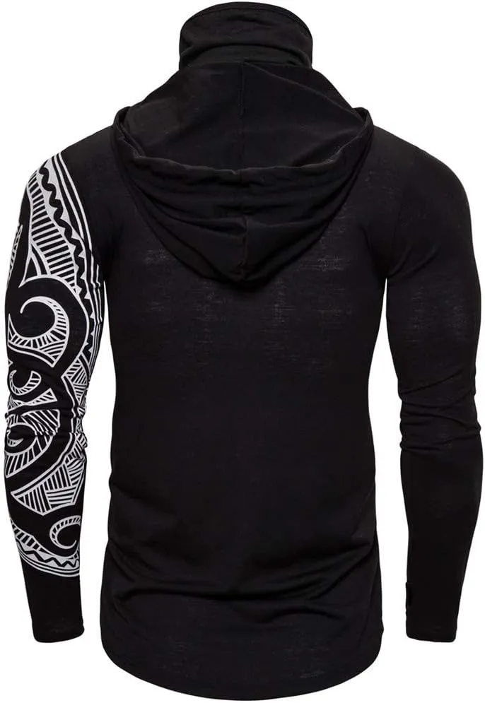 Men's Flag Sweatshirt - Cool Fleece Hoodie for Men