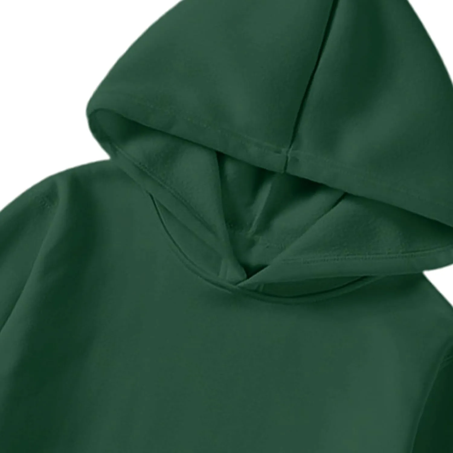 Men's Fleece Hoodies Pullover 2024 Casual Cotton Hooded Collar Sweatshirts Ultra Soft Long Sleeve Shirts with Pocket
