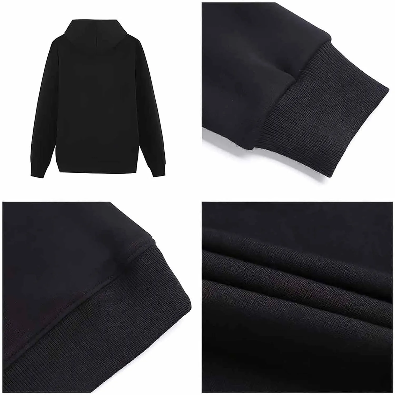 Men's Long Sleeve Pullover Hoodies Fashion 3D Printed Graphic Drawstring Winter Hooded Sweatshirts