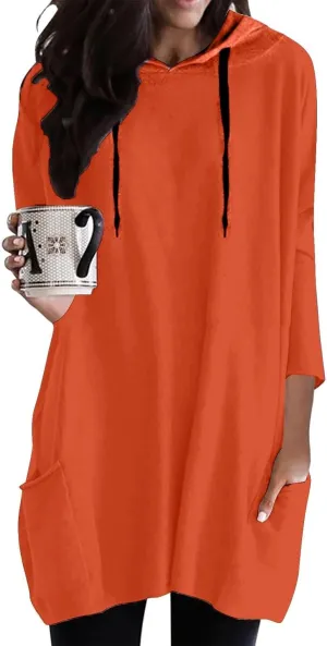 Oversized Hoodies for Women Long Sleeve 2024 Sweatshirts Casual Lightweight Fall Fleece Long Jackets with Pockets