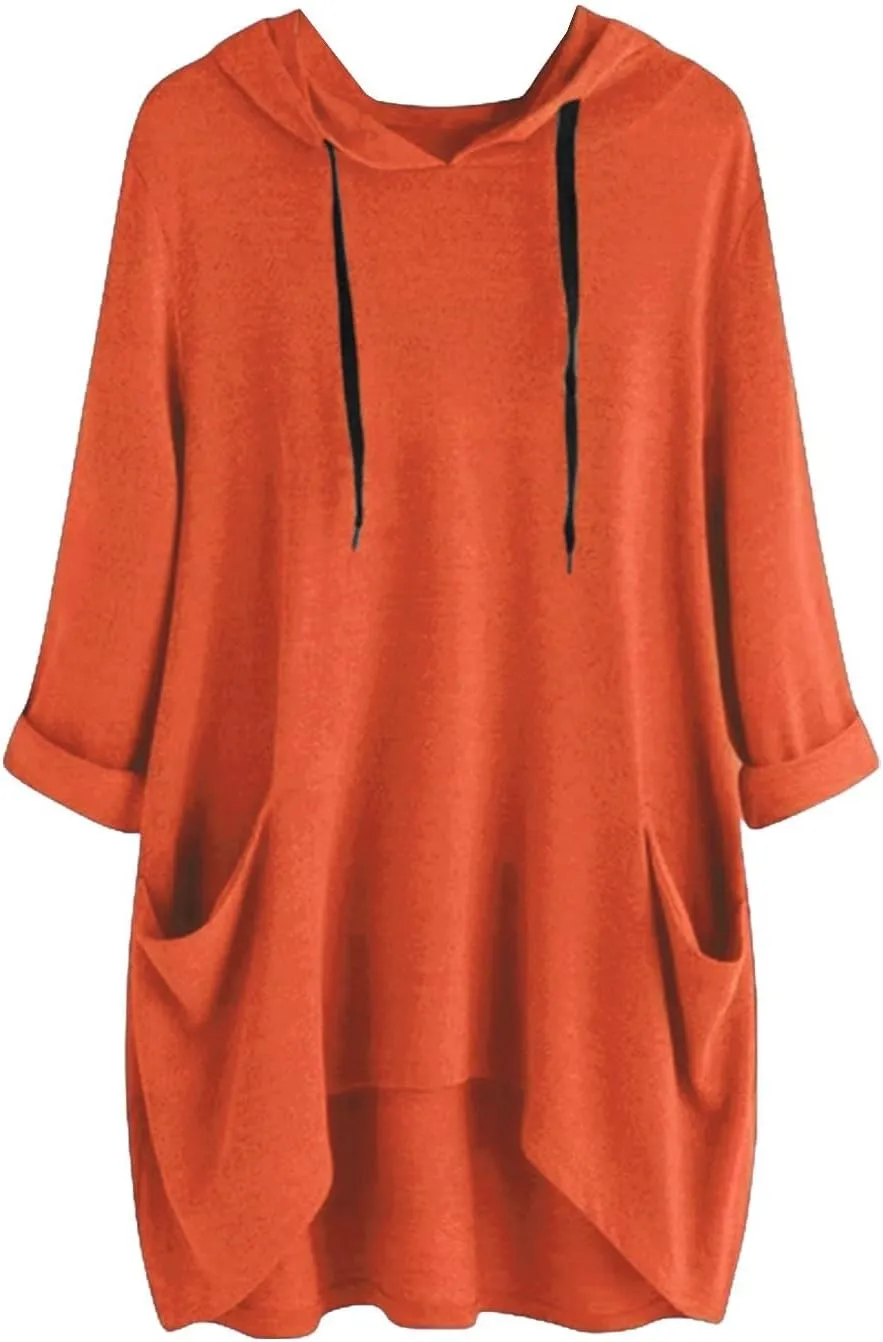 Oversized Hoodies for Women Long Sleeve 2024 Sweatshirts Casual Lightweight Fall Fleece Long Jackets with Pockets