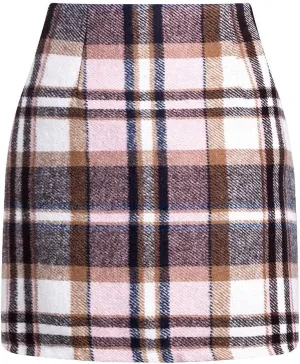 Plaid Skirt Long Mini High Waisted Skirts Knee Length Short Sweater Skirts 2025 A Line Pencil Skirt Dress