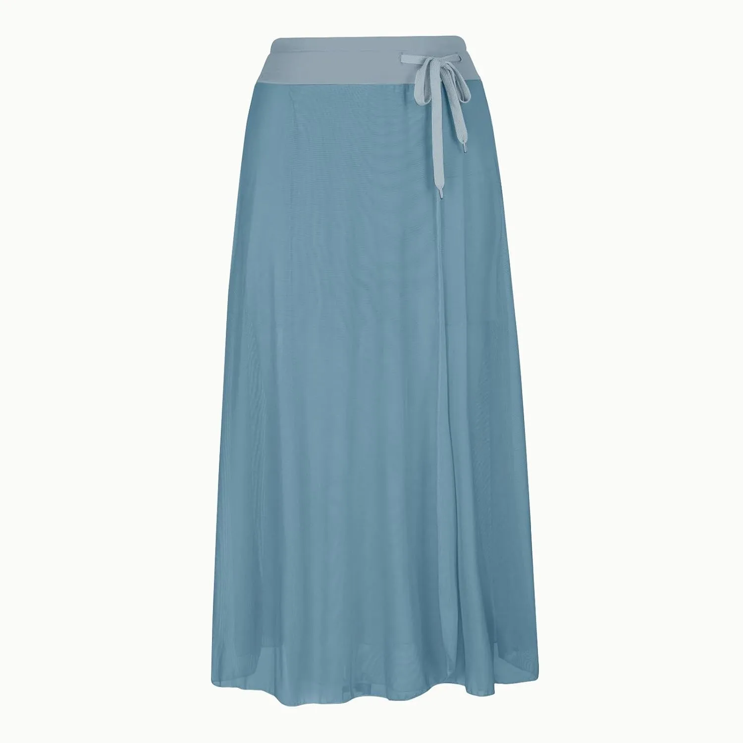 Ruffle Skirt for Women Flowy Belted Waist Tutu Tulle Skirts Floral Three-Layer Splicing Ankle Skirt A-Line Skirts