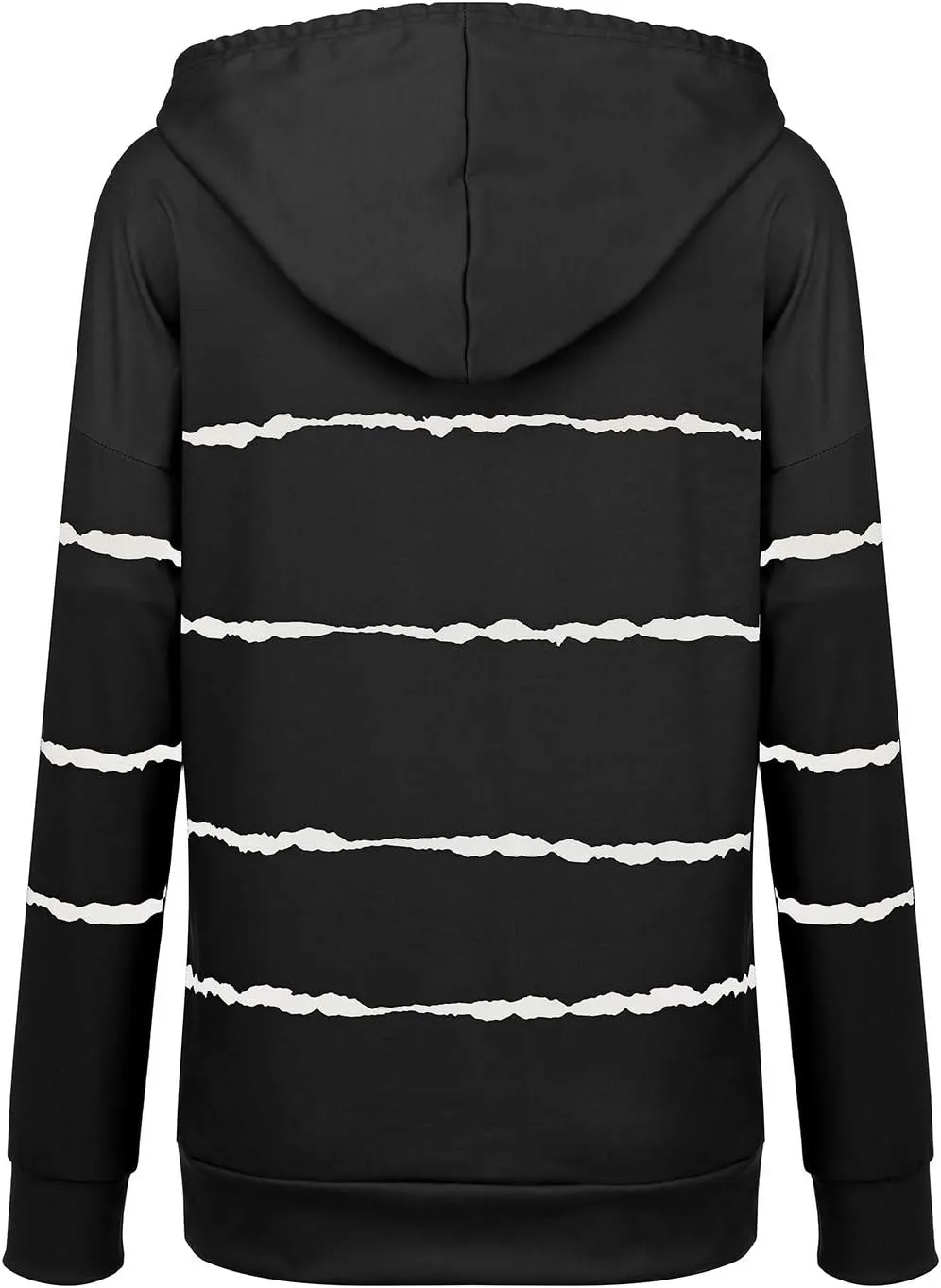 Striped Sweatshirt Women 2024 Long Sleeve Crewneck Pullover Shirts Loose Fit Tunic Tops Comfy Casual Fall Clothes