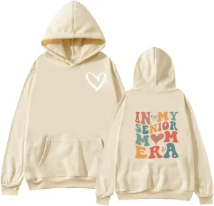 Teen Girls Preppy Hoodies Fashion Back to School Cute Printed Long Sleeve Hooded Workout Hoodie 2024 Fall Casual Tops