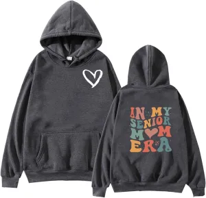 Teen Girls Preppy Hoodies Fashion Back to School Cute Printed Long Sleeve Hooded Workout Hoodie 2024 Fall Casual Tops