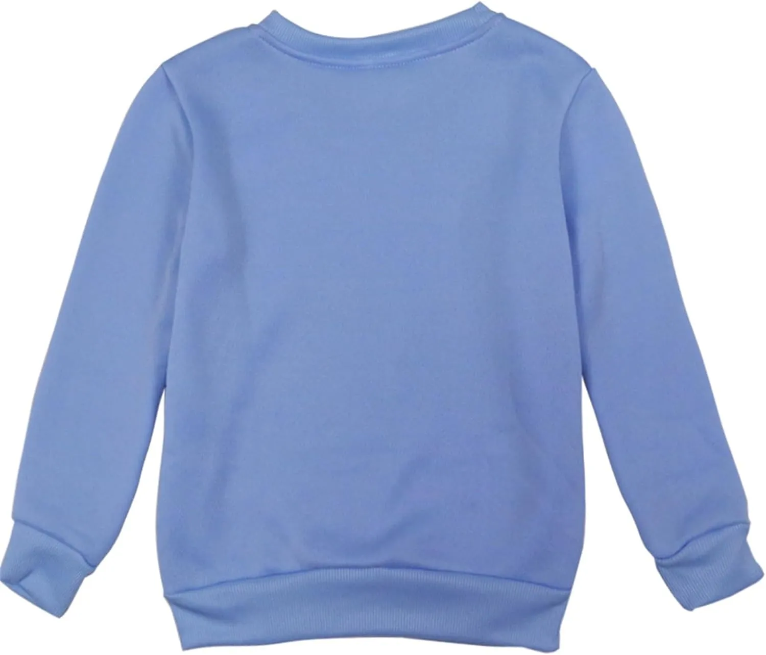 Toddler Kids Fleece Hoodie Cute Pattern Printed Crewneck Girls Boys Solid Fashion Pullover Fall Winter Sweatshirt
