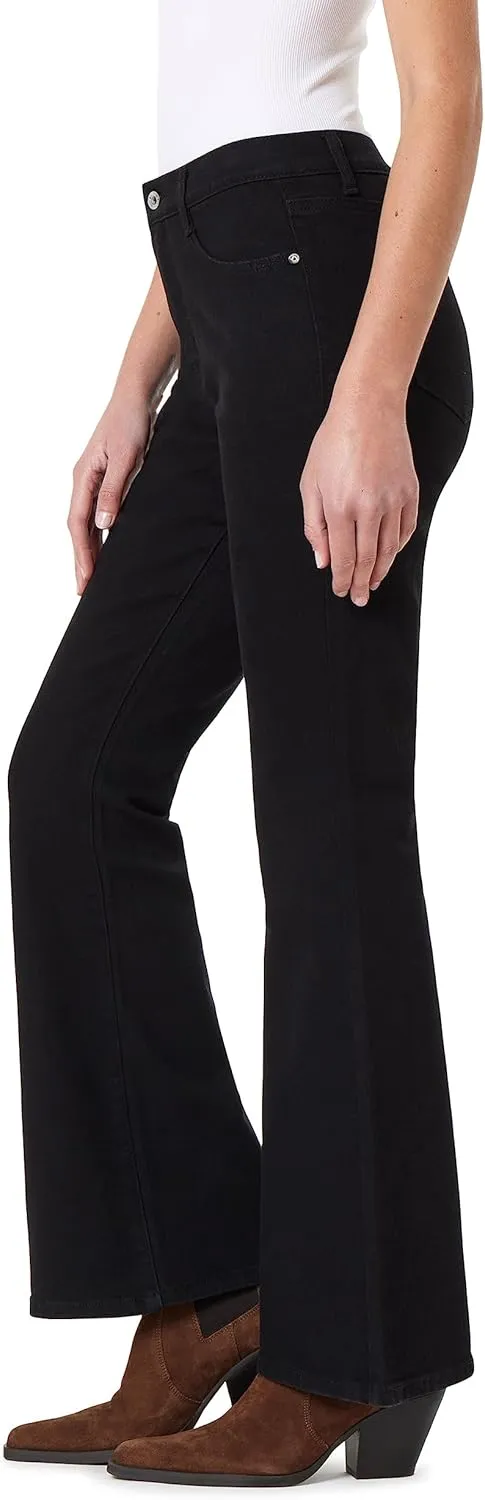WallFlower Women's Fearless Curvy Super Flare High Rise Insta Vintage Juniors Jeans