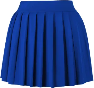 Women Sexy Pleated Mini Skirts Ruffle Sexy Club Y2k Role Play A-line Skirt Skater Skirt Girl School Skirt