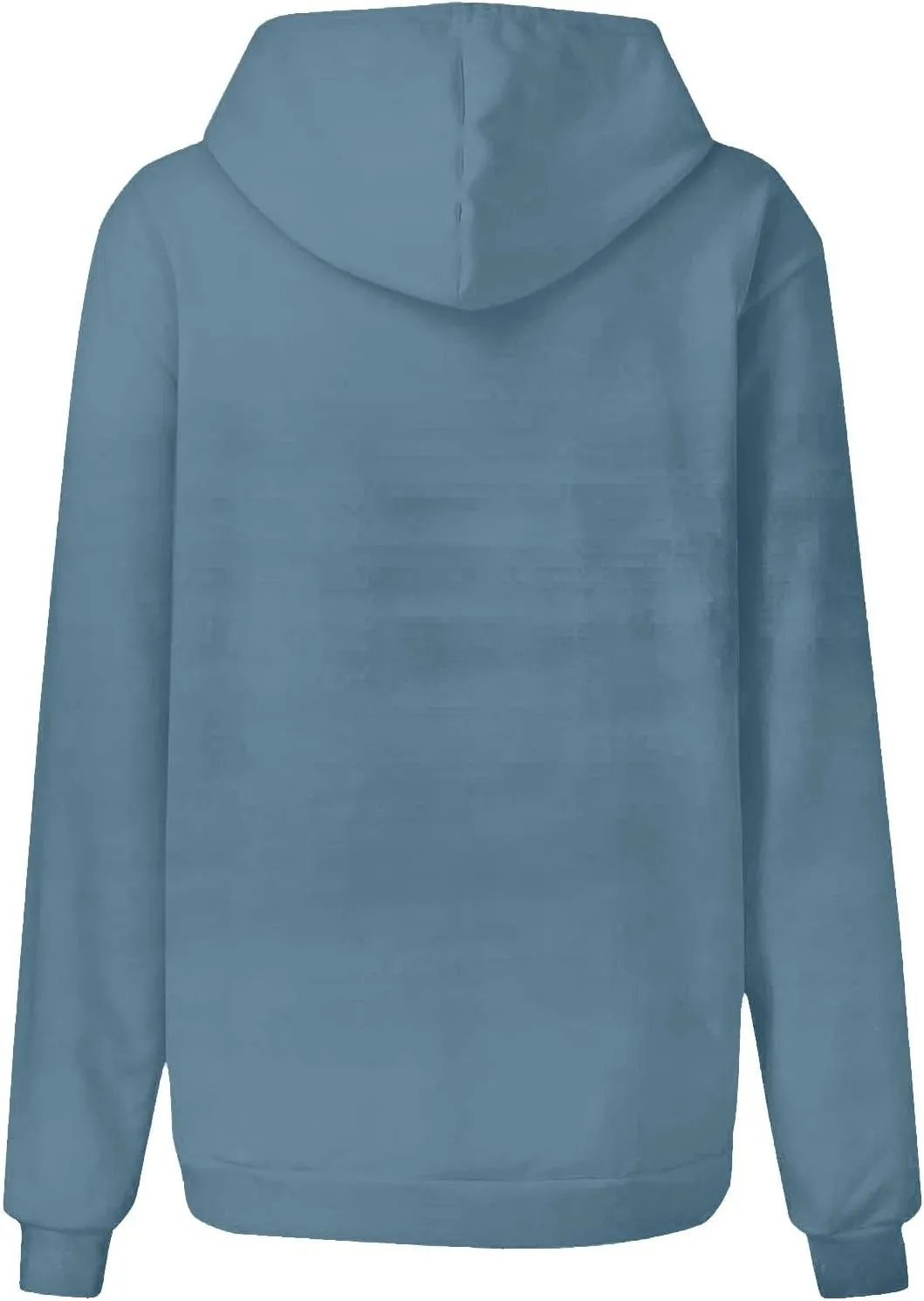 Women's Drawstring Hoodies Oversized Pullover Sweatshirts Pocket Casual Comfy Workout Preepy Track Shirts Fall Tops