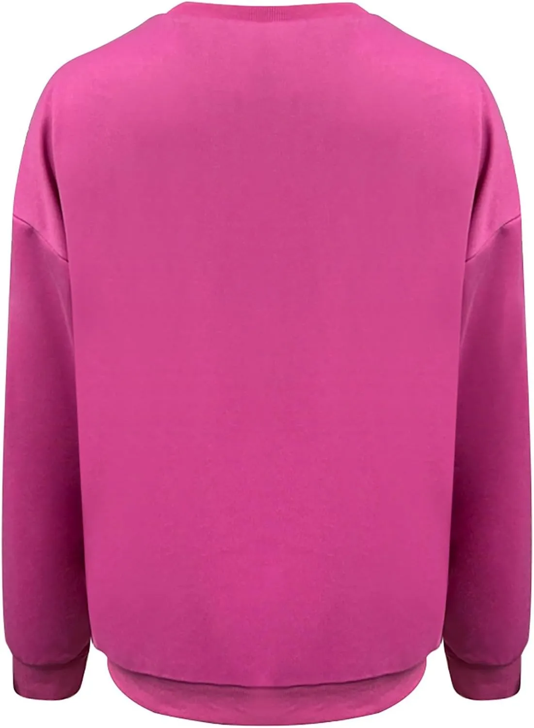 Women's Fashion Hoodies Loose Casual Solid Color Long Sleeve Oversized Pullover Sweatshirts Fall Dressy Business Tops