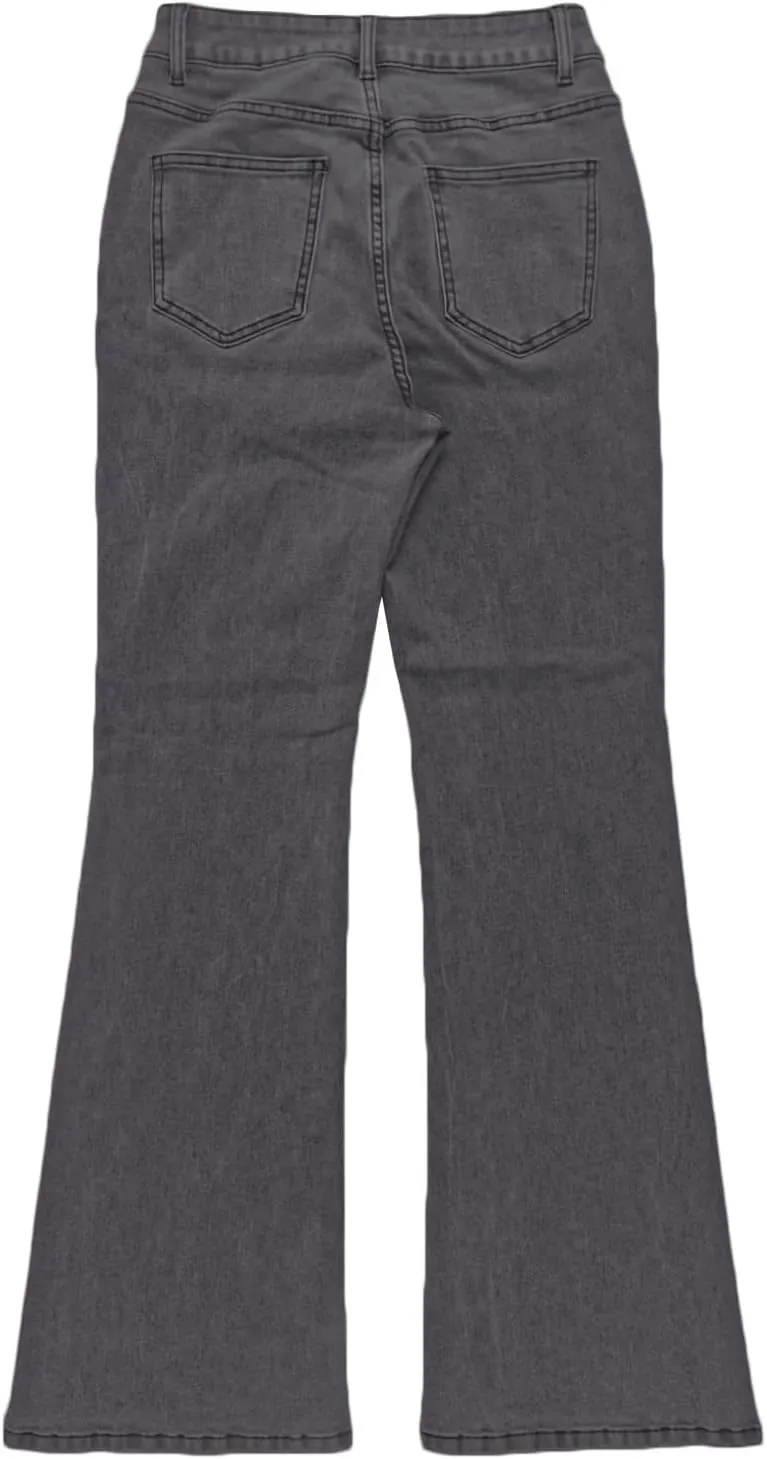 Women's Flare Bell Bottom Jeans High Waisted Wide Leg Bootcut Jeans Stretchy Denim Pants Y2k Streetwear Jeans Women